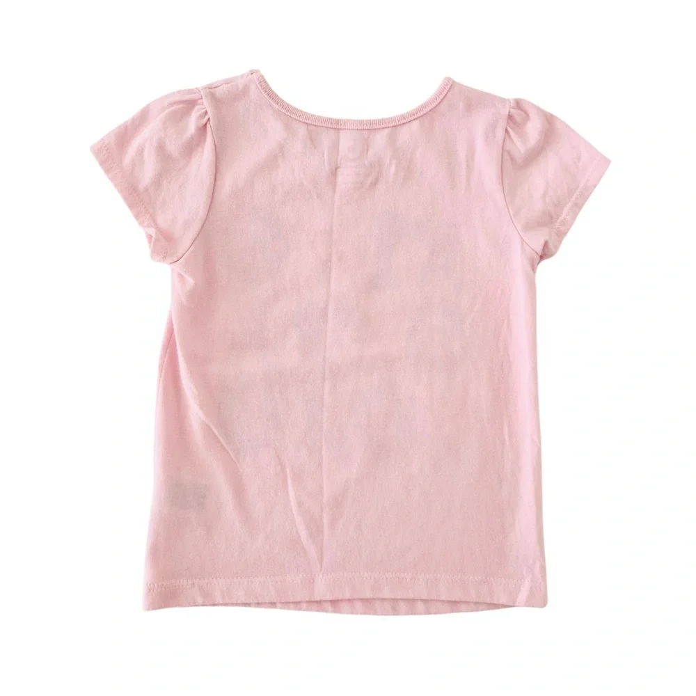 ⚡️5/$20⚡️ Valentine’s Day Pink Kids Tee with XOXO Pattern | Girls 2T